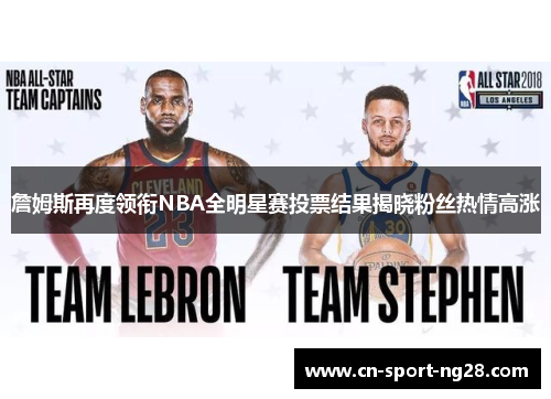 詹姆斯再度领衔NBA全明星赛投票结果揭晓粉丝热情高涨